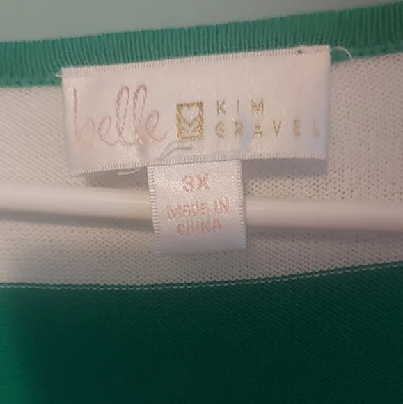 ! Feelin Yachty Waffle Knit Sweater by Belle 3x - Picture 3 of 7